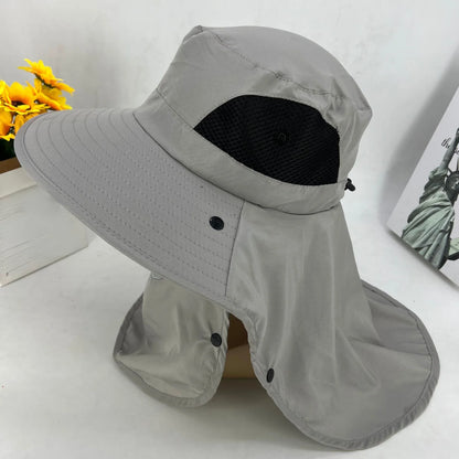 Sun Hats UV Protection Outdoor Hunting Fishing Cap for Men Women Hiking Camping