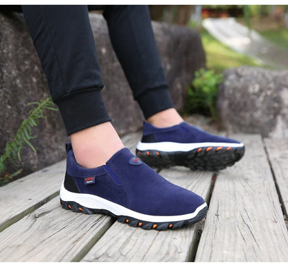 Casual Men's Sports Shoes Outdoor Walking Loafers Comfortable Shoes Fashionable and Lightweight Plus Size 38-50