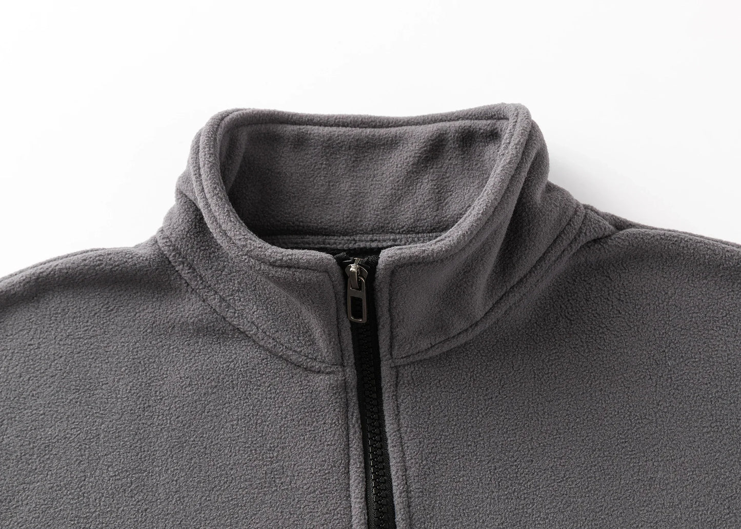 Camisa esportiva masculina de gola alta com meio zíper e manga comprida para outono e inverno, blusa casual masculina mais grossa