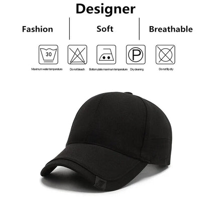 Unisex Side Letter Embroidery Snapback Baseball Caps Spring and Autumn Outdoor Adjustable Casual Hats Sunscreen Hat