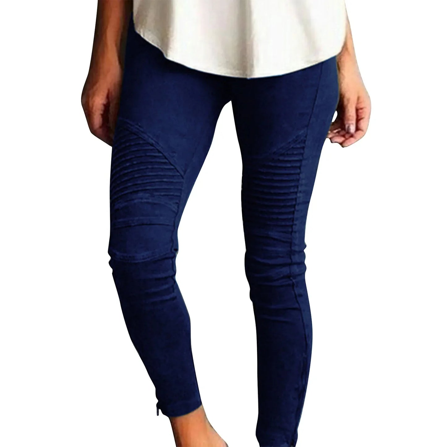 Women's Pants Casual Slim Pencil Pants High Waisted Jeans
