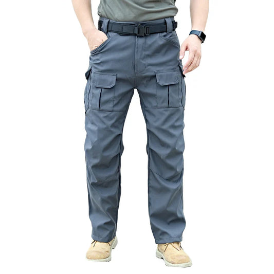 Tactical Pants For Men Casual Multi Pockets Cargo Trousers Male Quick Dry Outdoor Waterproof Work Trousers Breathable Overalls