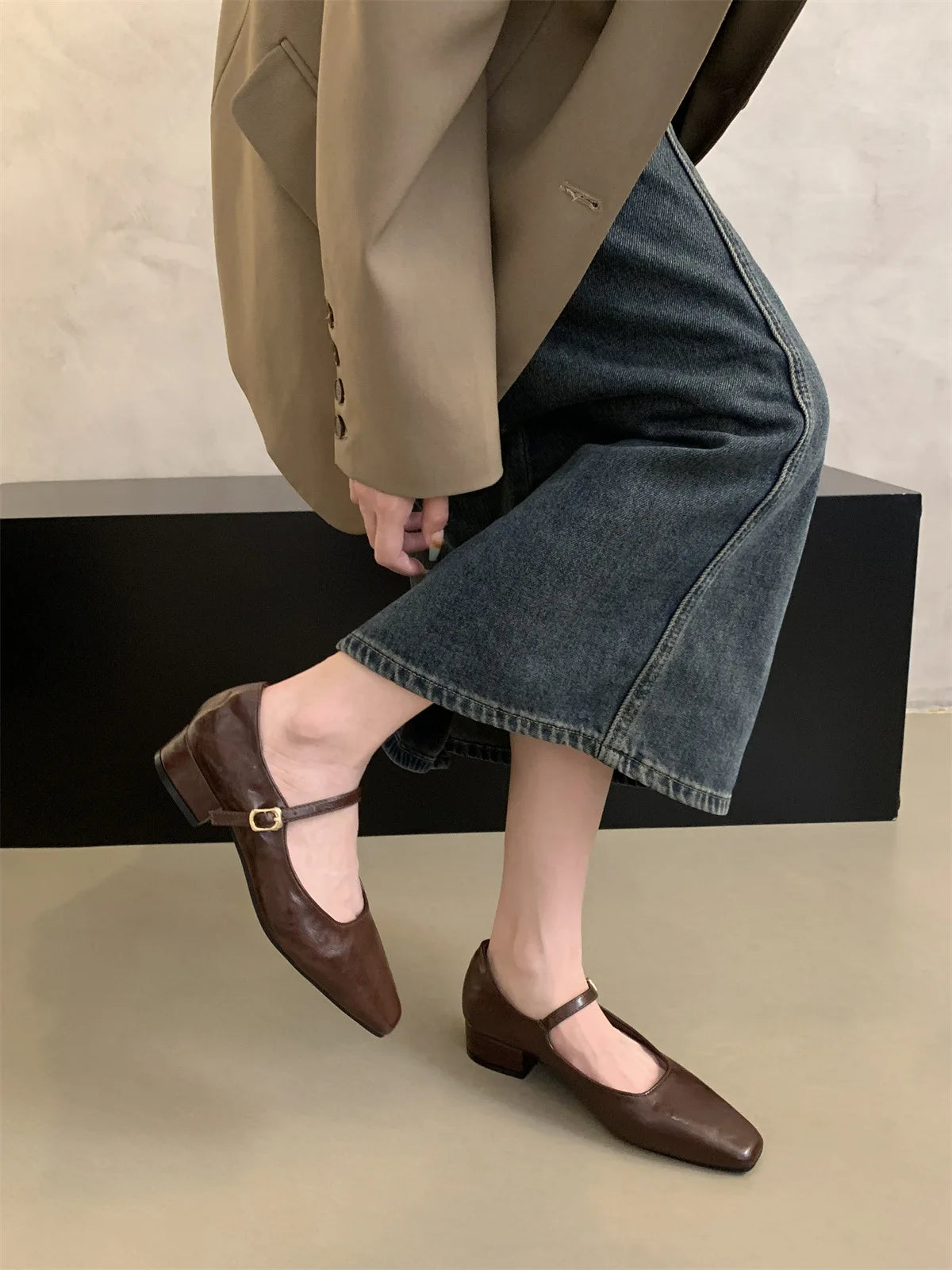 Summers Designer Mules Slippers Women's Fashion Low Heel Shoes Ladies Elegant Party Dress Slides Sandalias spring autumn 2024