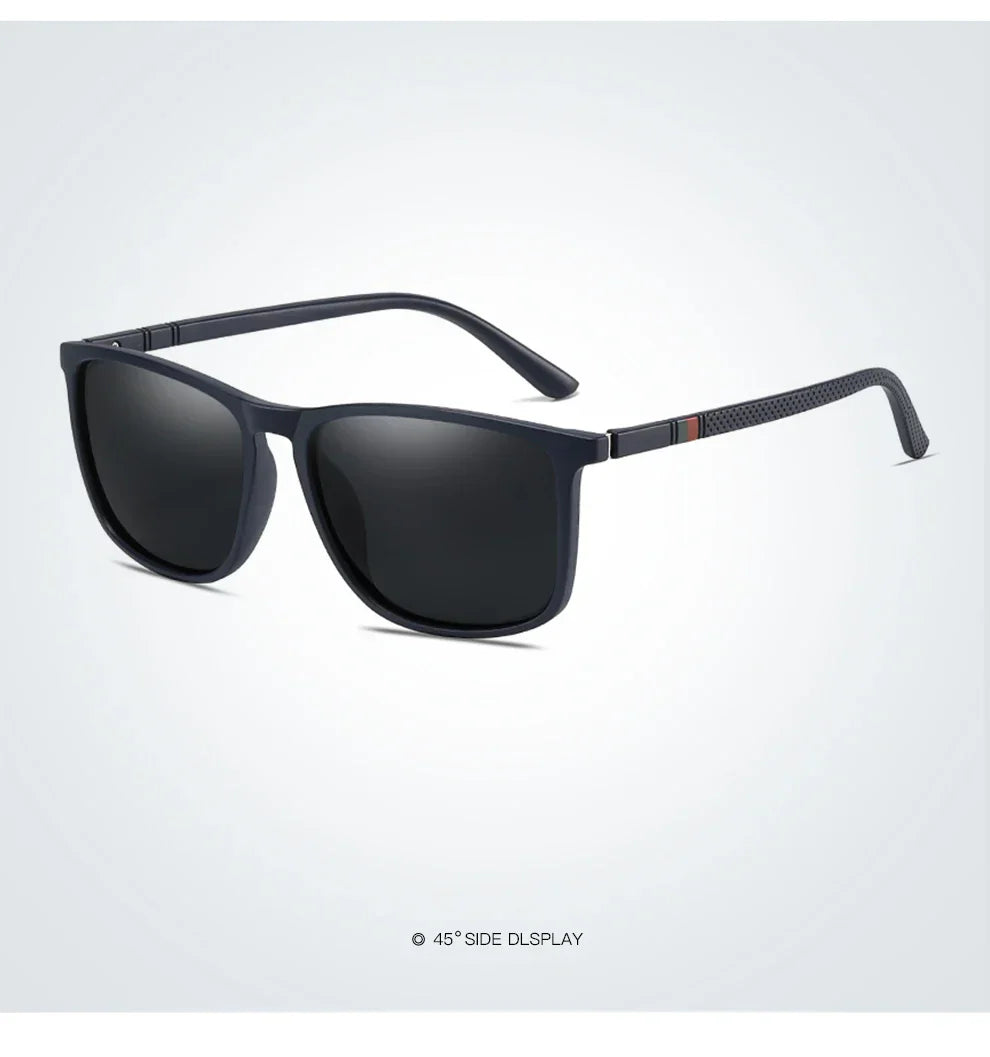 Luxury Square Vintage Polarized Sunglasses For Men Women Fashion Travel Driving  Sun Glasses Male TR90 Eyewear UV400