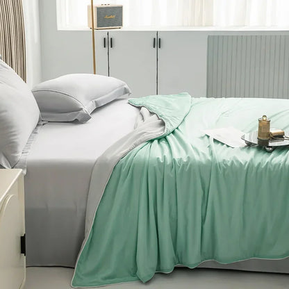 High Quality Cooling Blankets Smooth Air Condition Comforter Lightweight Summer Quilt with Double Side Cold  Cooling Fabric