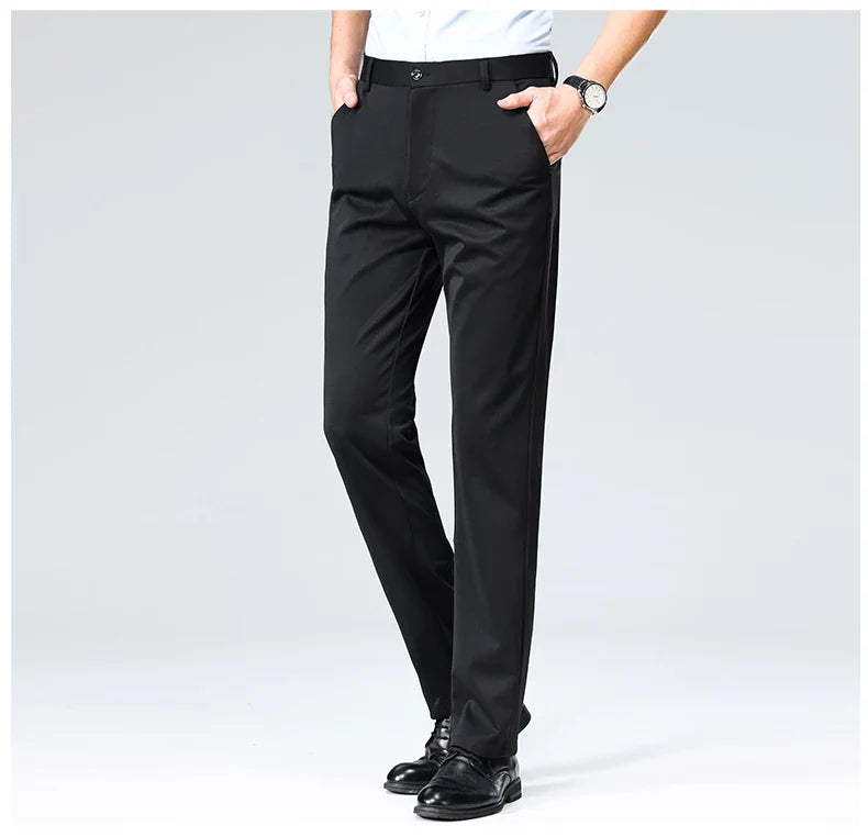 Men's Pants Lightweight Quick Dry Dress Pants for Men Casual Trousers with 4 Pockets 4 Way Stretch Golf Pants Spring Summer 42