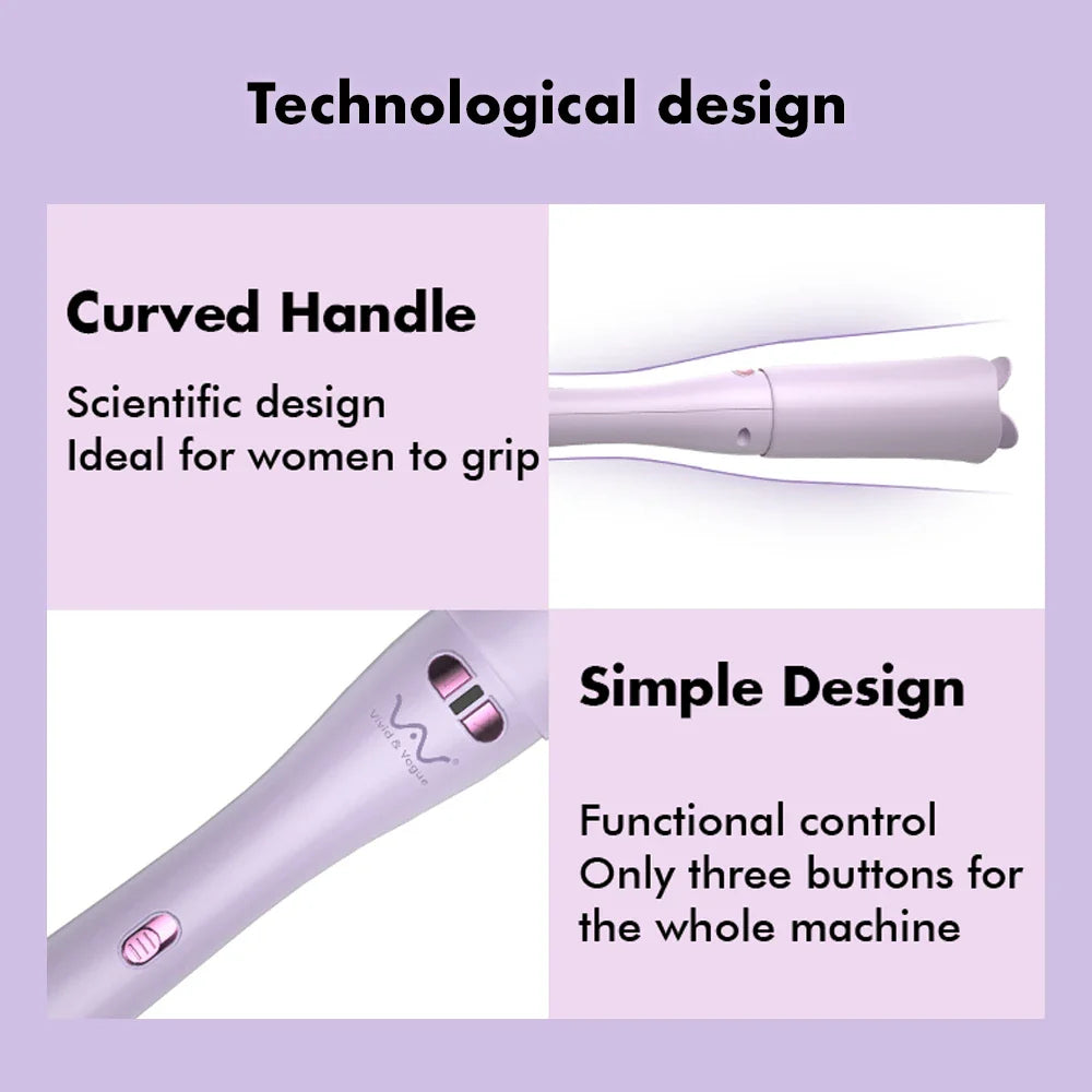 G5 Anti-Scald Ceramic Automatic Hair Curler 32mm Hair Curling Hair Curly Iron Hair Straightener   Portable curling