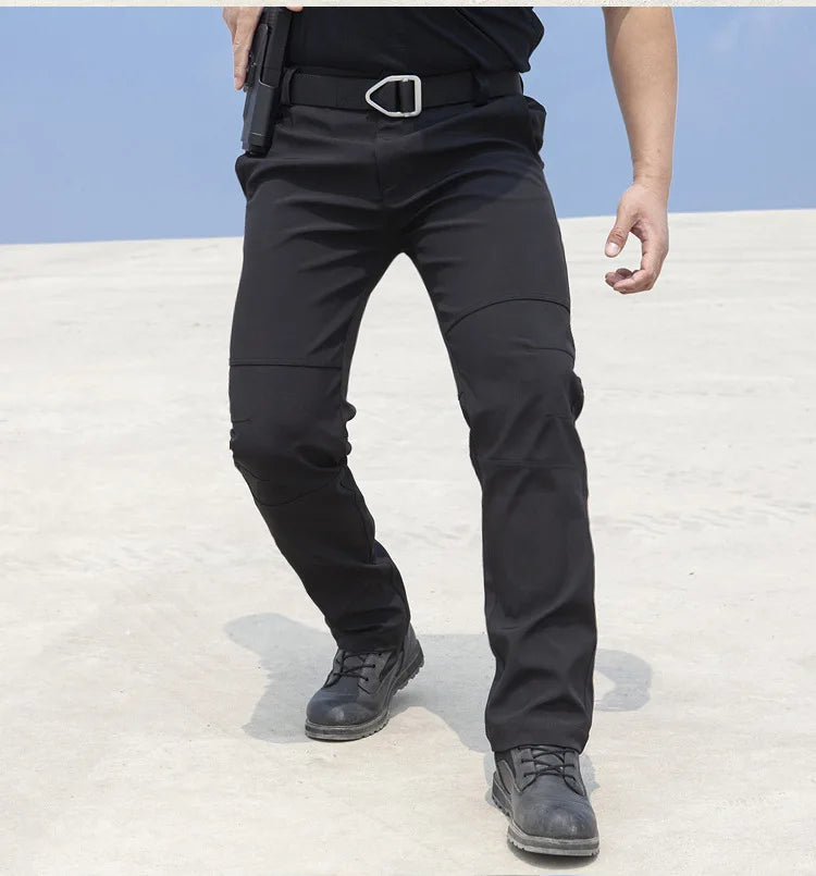 New Autumn Tactical Men Pants Casual Cargo Trousers  Work Pants Waterproof Wear-Resistant Outdoor Hiking Running Trousers Male