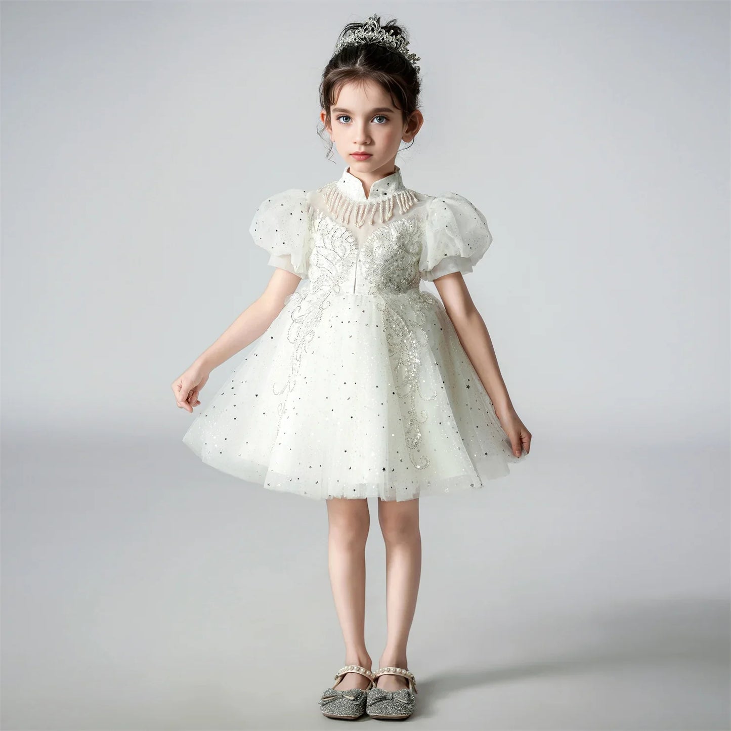 Girl Flower Princess Dress Kids Summer Gown Dresses For 2-10 Years Girls Wedding Birthday Party Clothing Children Pink Costume