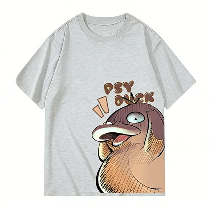 Graphic T-shirt Man Women Short Sleeve Tee Anime Print Casual Tops Summer Streetwear Y2k Clothes