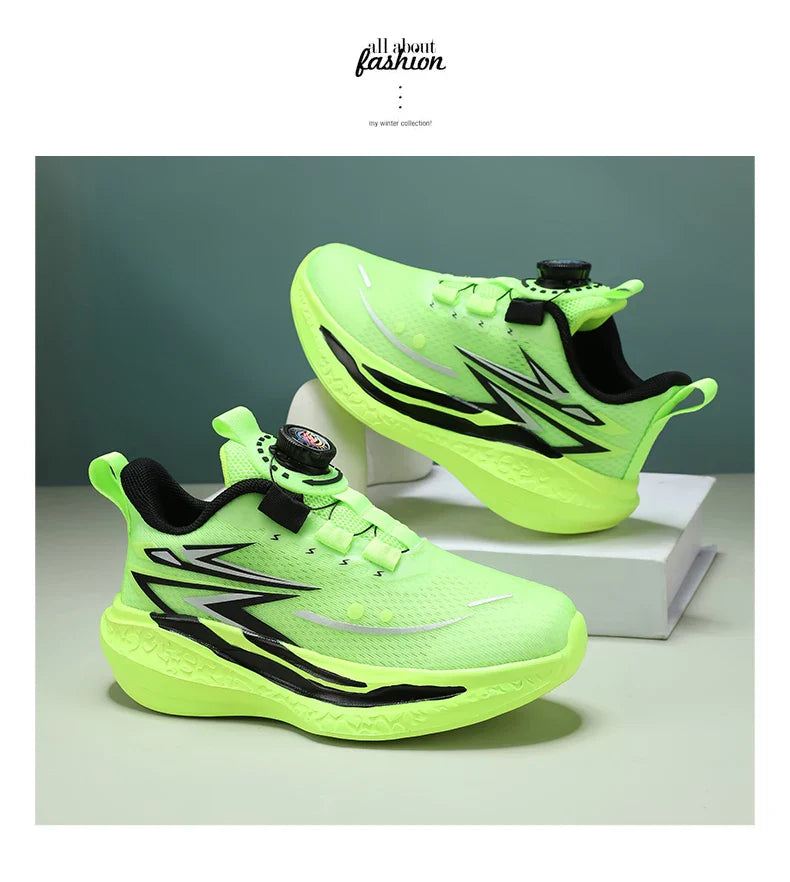 Children's Basketball Shoes Kids Sneakers Non-slip Boys Girls Basketball Boots Outdoor Ultralight Running Trainers Mesh Sneakers