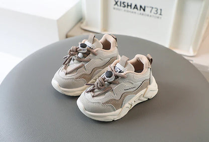 Children Sneakers for Boys Girls Lace-up Non-slip Spring New Girls Sport Shoes Classic Kids Casual Running Cute Toddler Shoes