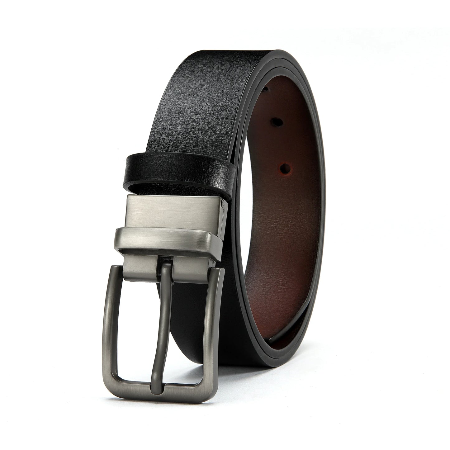 Men Leather Belt  Automatic Buckle Pin Buckle High Quality Male Leather Strap Luxury Jeans for Men Men Accessori