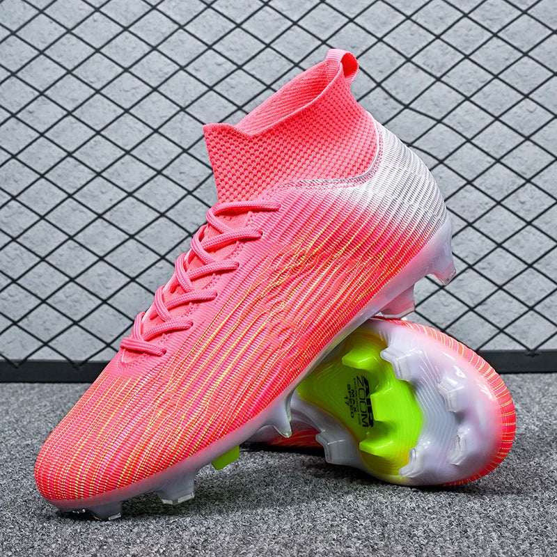 Spiked Comfortable Breathable Competition Soccer Cleats for Training and Matches