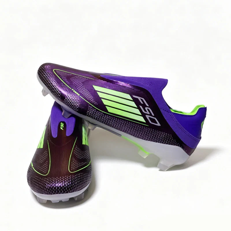 Pro Without-lace F50 Mens Soccer Shoes Boys Training Non-Slip Turf Soccer Cleats TF/FG Football Sneakers Chuteira Campo 35-45