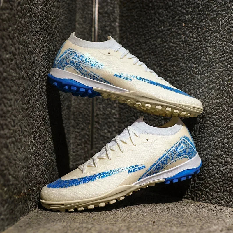 New Men Football Boots Match Indoor Breathable Ultralight Grass Cleats Soccer Shoes Long Spikes Sneakers Training Drop Shipping