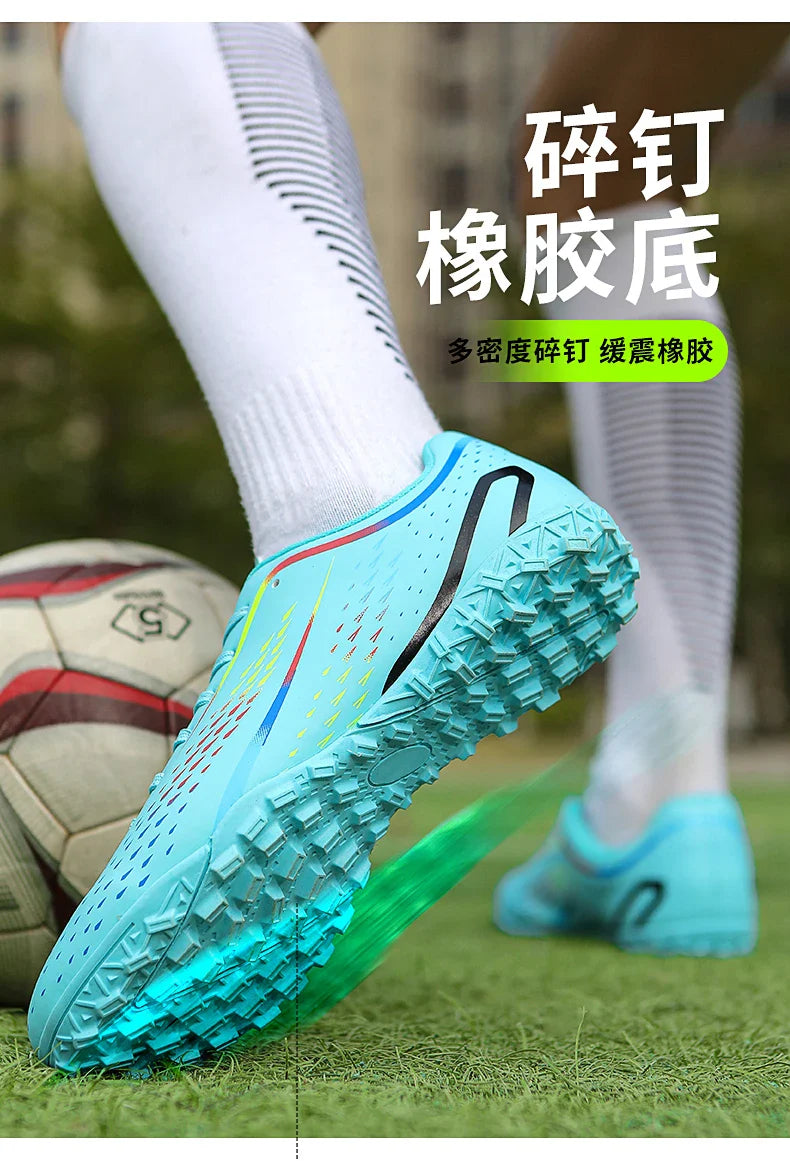 New Men Football Boots Non-Slip High-quality Woman Soccer Shoes Grass Cleats Futsal Sneakers Match Indoor Outdoor Football Shoes