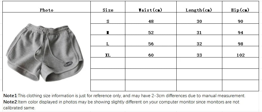 Women Casual Drawstring Sports Shorts Summer Thin High Waist Yoga A-line Shorts Loose Women Running Straight Trousers