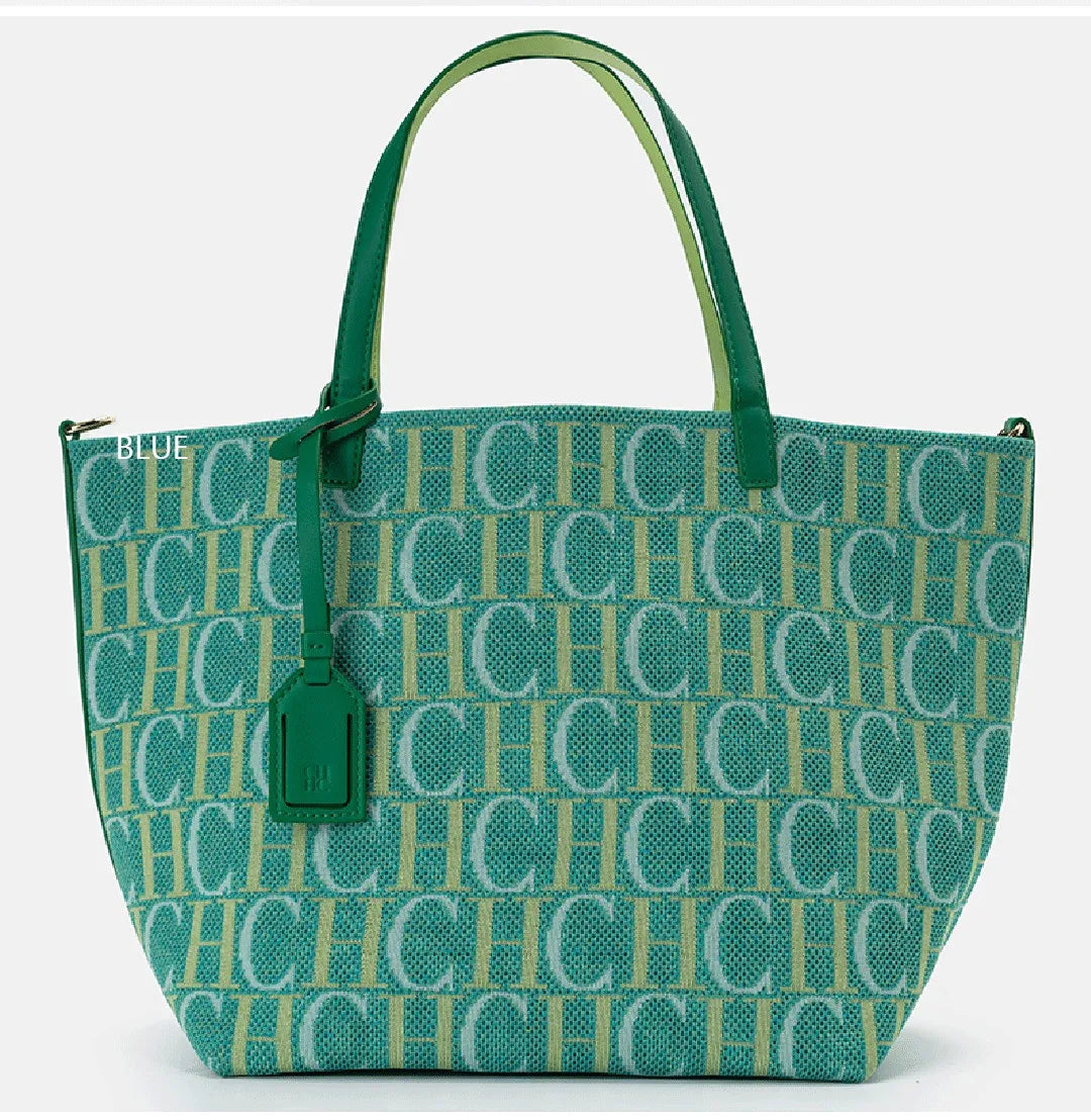 Ladies Brand Fashion Alphabet Print Large Capacity Handbag 2025 New Style Elegant Casual Travel High Quality Hand