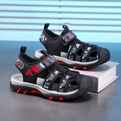 Children Girls Boys Sandals Children Beach Sandals Non-slip Soft Bottom Breathable Boys Shoes Outdoor Kids Shoes