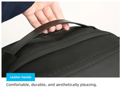 Business Backpack for Men Waterproof Travel 17.3" Laptop Backpack  High Capacity Multifunctional Pack USB Charging