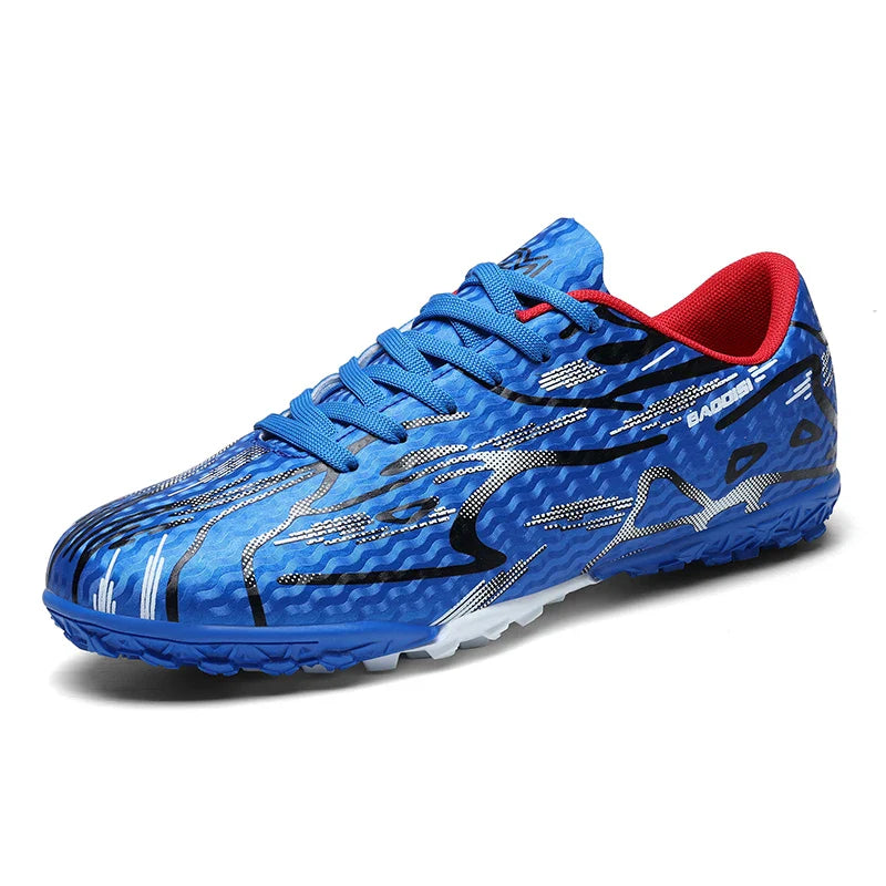 Soccer Shoes Child Football Shoes Outdoor Non-Slip Futsal Shoes Kids Sneakers Boys Low-cut Lightweight Children's Sports Shoes