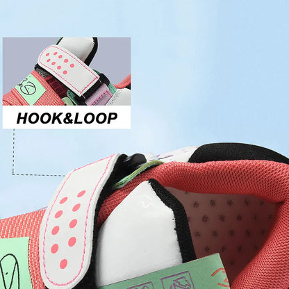 Children's Basketball Shoes For Boys Girls Non-slip Kids Sport Shoes Lightweight Outdoor Sneakers Trainers Footwear