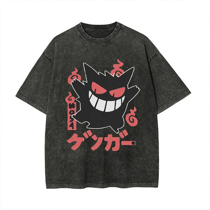 Vintage Wash T-Shirt Man Women Y2k 2026 Unisex Harajuku Graphic Tee Short Sleeve Tee Loose Casual Tops Summer