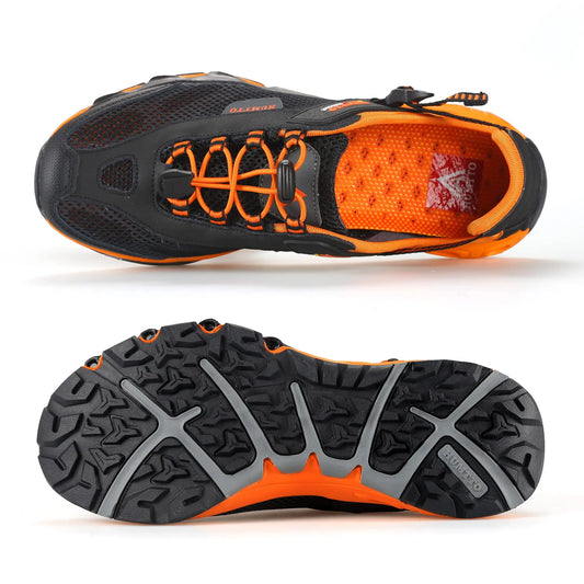 Sapatos de Caminhada e Verão para Homens, Tênis Masculino para Atividades ao Ar Livre, Respiráveis, de Secagem Rápida, Esportivos, para Trekking, Praia, Descalços