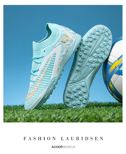 New Kid Match Boys Professional Non-Slip Comfortable Football Boots Sneakers Match Soccer Shoes Outdoor Sports Shoes Unisex