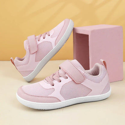 New Boys Girls Sneakers Kids Wide Barefoot Shoes Naturally Splay Shoes Minimalist Barefoot Shoes Toddler Little Big Kid Casual