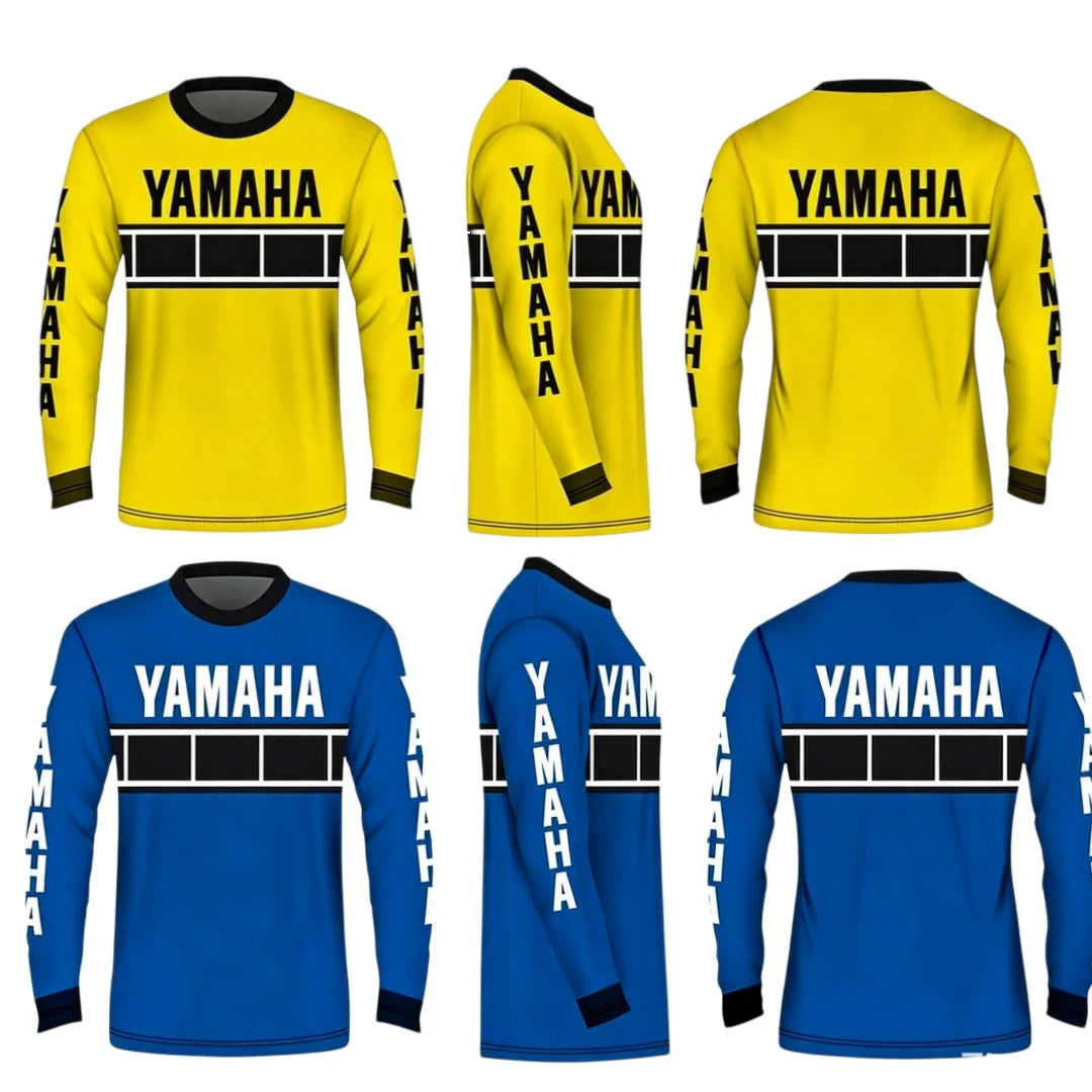 Summer New MXGP Motorcycle Riding Long Sleeved Men's/women's Racing Oversized Breathable Quick Drying Sportswear T-shirt