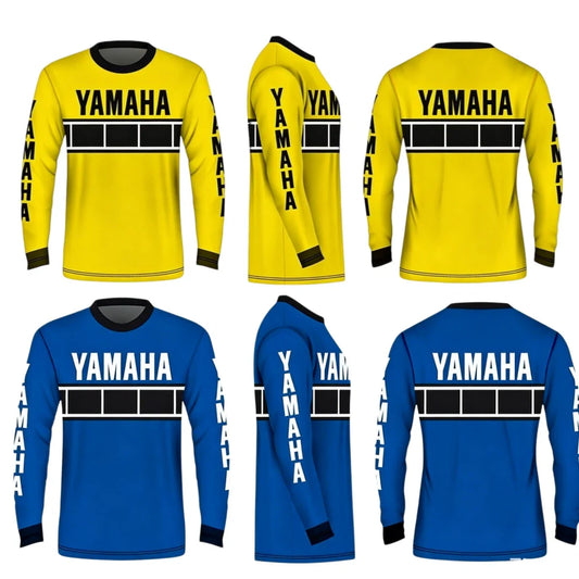 Summer New MXGP Motorcycle Riding Long Sleeved Men's/women's Racing Oversized Breathable Quick Drying Sportswear T-shirt