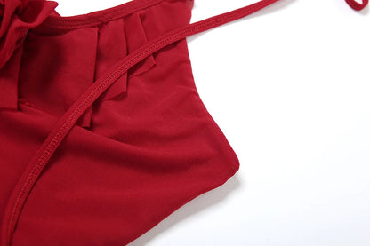 Hip-hop Summer New Sweet Gentle Cute All-match Fashionable Cool High Street Cool Sexy Women's Thin Backless Halter Vest