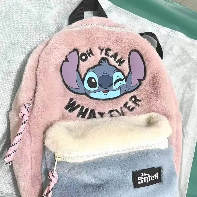 School Bag Cartoon Backpack Versatile Children Lovely Kindergarten Kids School Gift Large Capacity Stitch Backpack