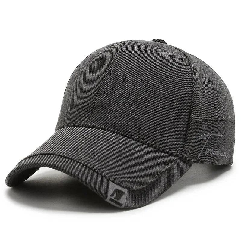 Solid Baseball Caps for Men Outdoor Cotton Cap Bone Gorras CasquetteHomme Trucker Hats
