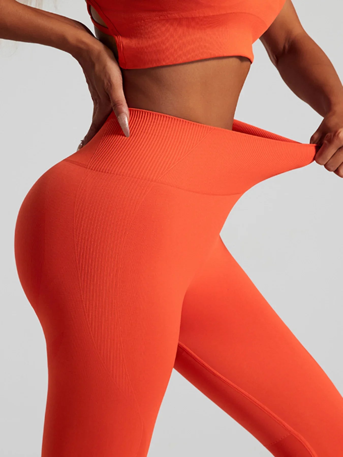Women's Workout Set 2 Piece, High Impact Sports Bra and High Waist Leggings, Quick Dry Fitness Yoga Suit