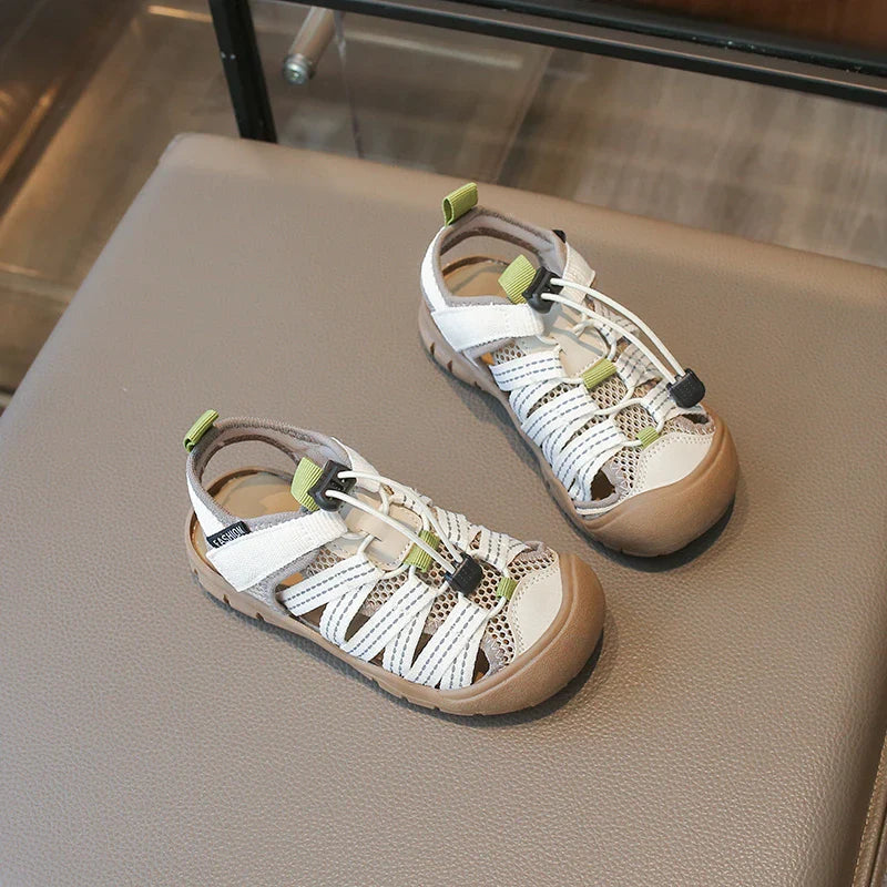 Summer Baby Girls Boys Sandals Children Barefoot Beach Sandals Non Slip Soft Sole Kids Casual Sneakers Outdoor Student Shoes