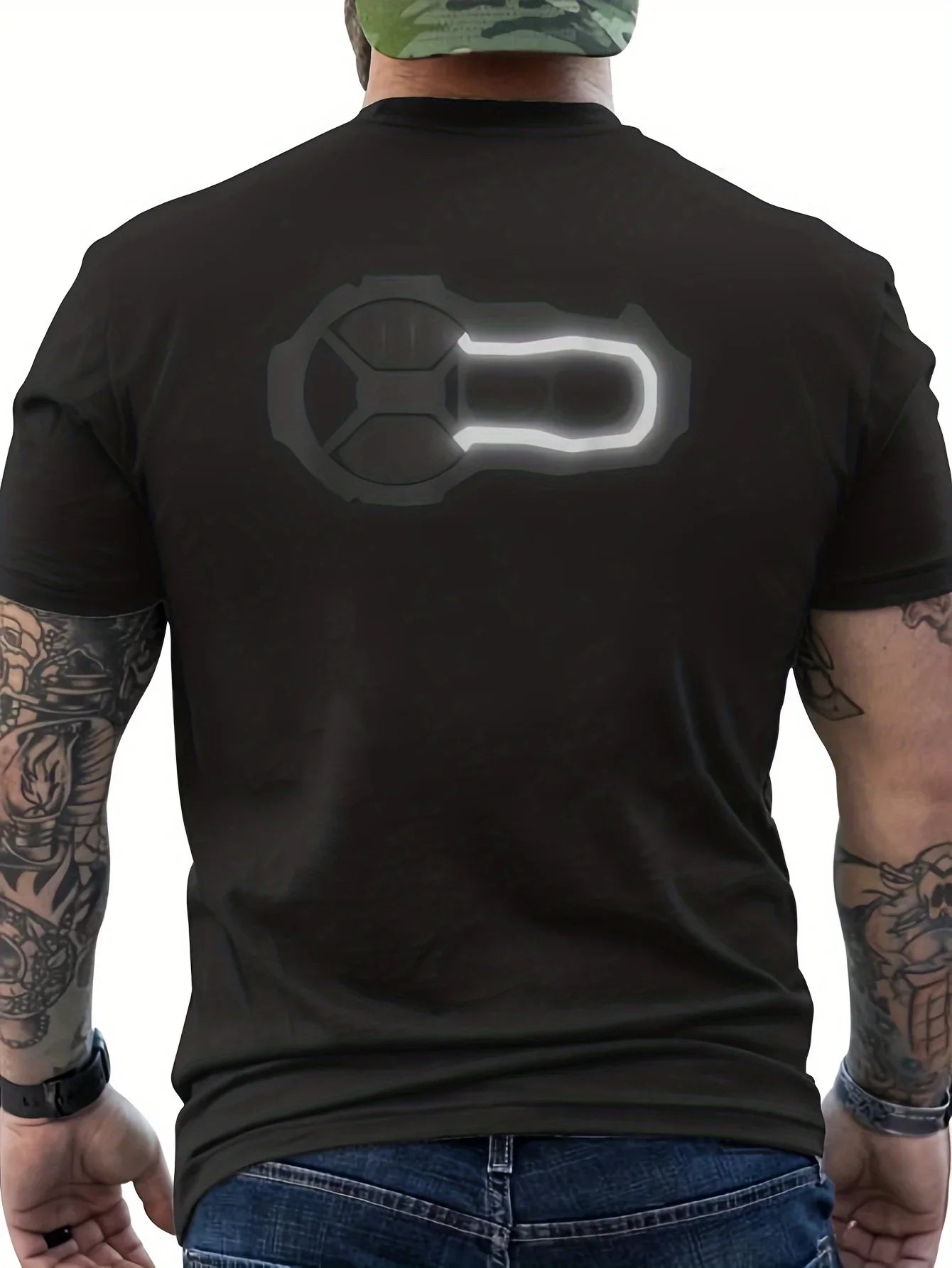 Motorcycle T-Shirts with The GS 1250 Motorcycle Logo- Breathable, Comfortable, Suitable for All Seasons Graphic Print
