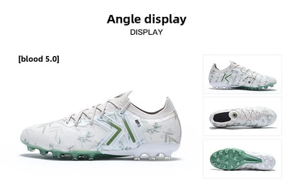 Mg Top Football Shoes Men's Short Nails Natural Artificial Grass Professional Competition Training Football Shoes