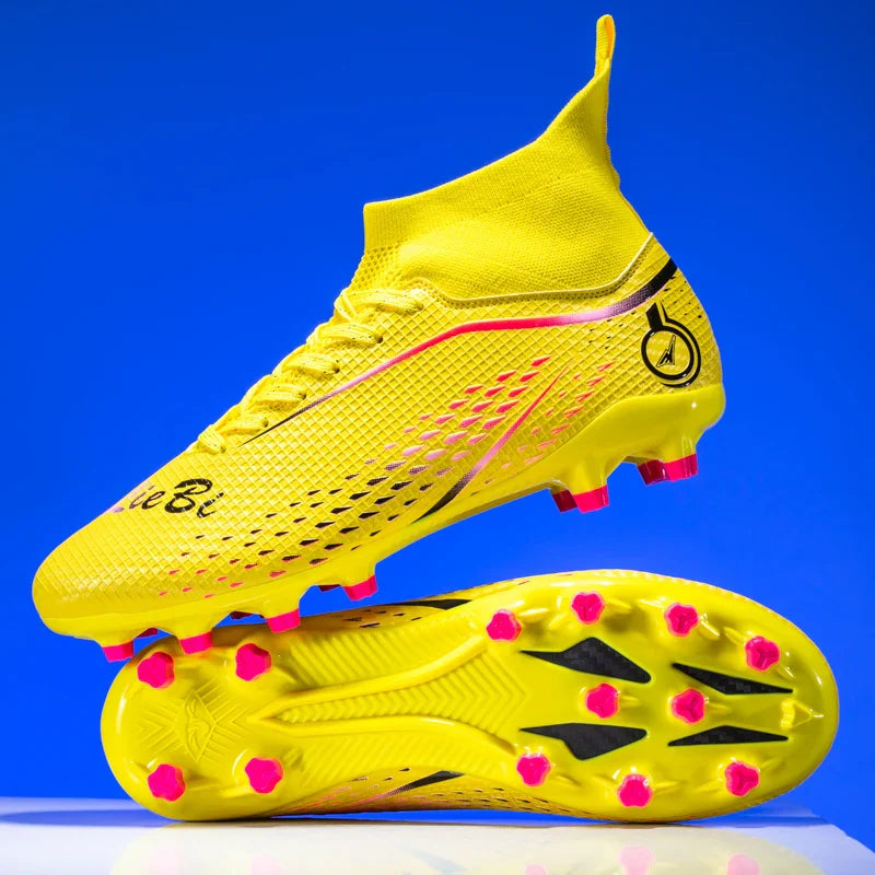 New MenFootball Boots High-quality  Soccer Shoes Professional Outdoor FG/TF Non-Slip Soccer Cleats Training Shoes Ultralight