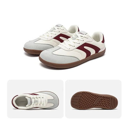 Unisex Barefoot Sneakers Women Men Wide Toe Minimalist Zero Drop Shoes Non Slip Lace Up Casual Sneaker