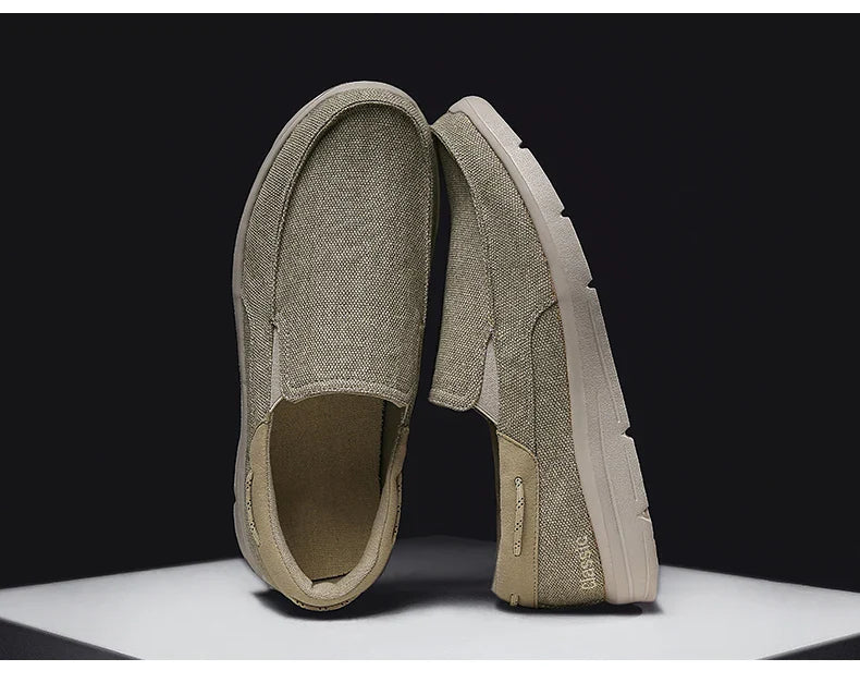 Mocassins Para Homens Sapatos Outono Novo Masculino Sapatos de Lona Clássicos Sapatos de Lazer Confortáveis Tênis Respiráveis Para Homens Mocassins