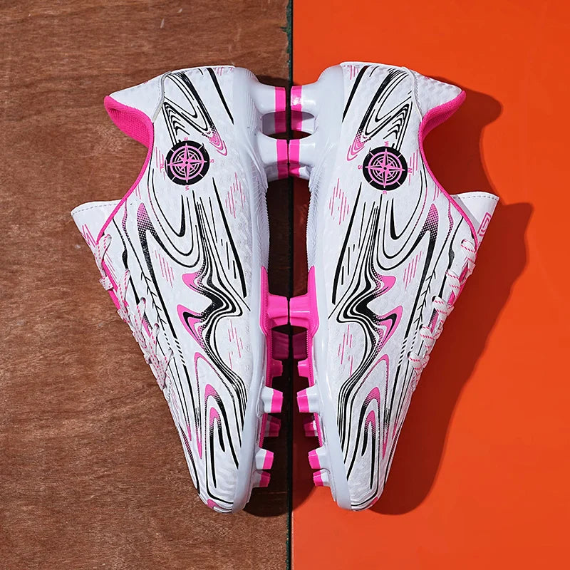 Men's football shoes with long studs for men, women, children, boys, teenagers, sports sneakers, outdoor training shoes