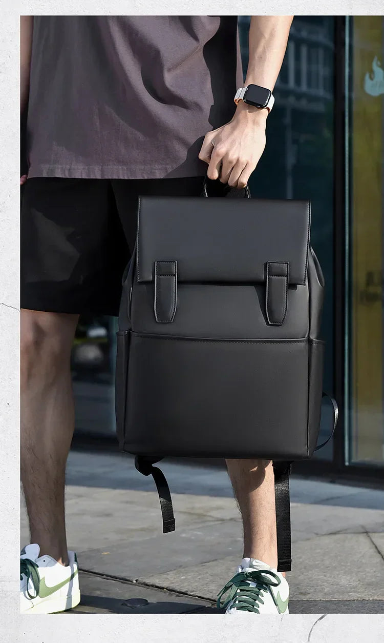 Cross-border New Men's Backpack High-end Casual Versatile Business Laptop Bag Daily Commute Large Capacity Backpack
