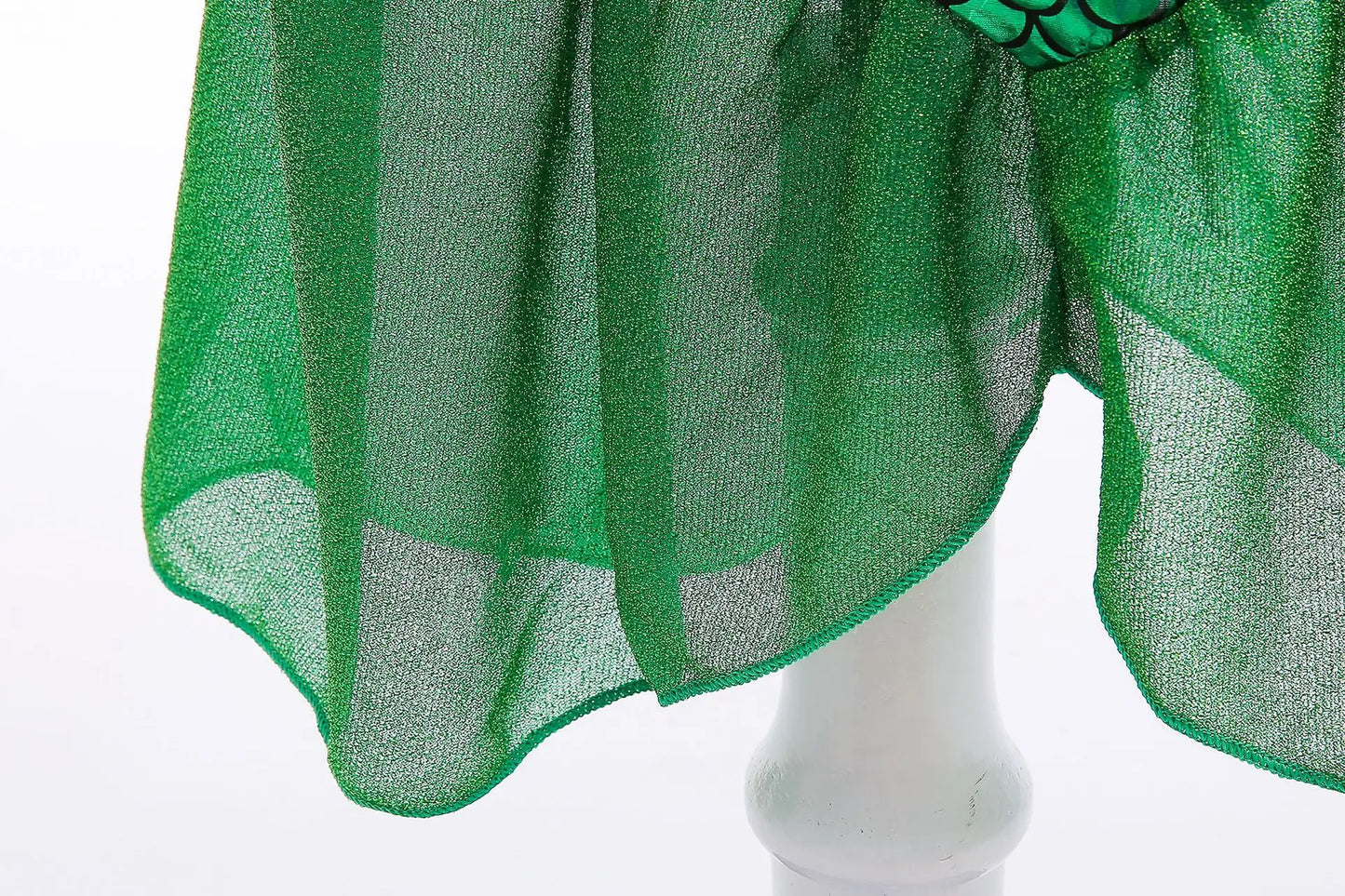 Little Mermaid Ariel Princess Girl Dress Up Charm Costume Kids Birthday Party Disguise Luxury Fishtail Clothes Wigs Sets