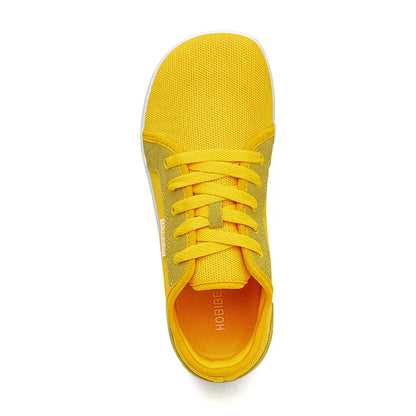 Tênis Esportivo Casual Unissex de Corrida com Cadarço e Zero Drop, Bico Largo, para Caminhada ao Ar Livre
