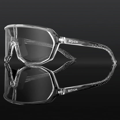 Photochromic Cycling Sunglasses Cycling Glasses UV400 Bicycle Eyewear Sports MTB Outdoor Bike Goggles Sunglasses Eyepieces