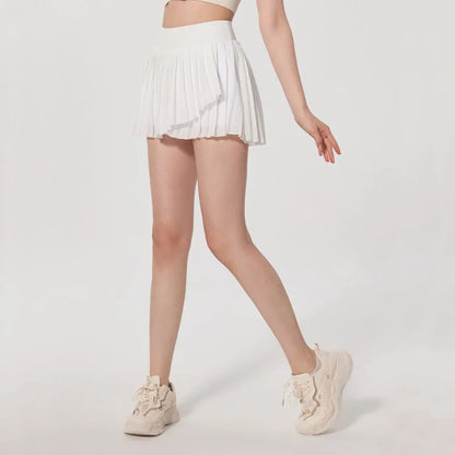 Pleated Tennis Skirt For Women Yoga Short Sports Running Anti-Slip High Waisted Lightweight Athletic Golf Skorts Skirts Flowy