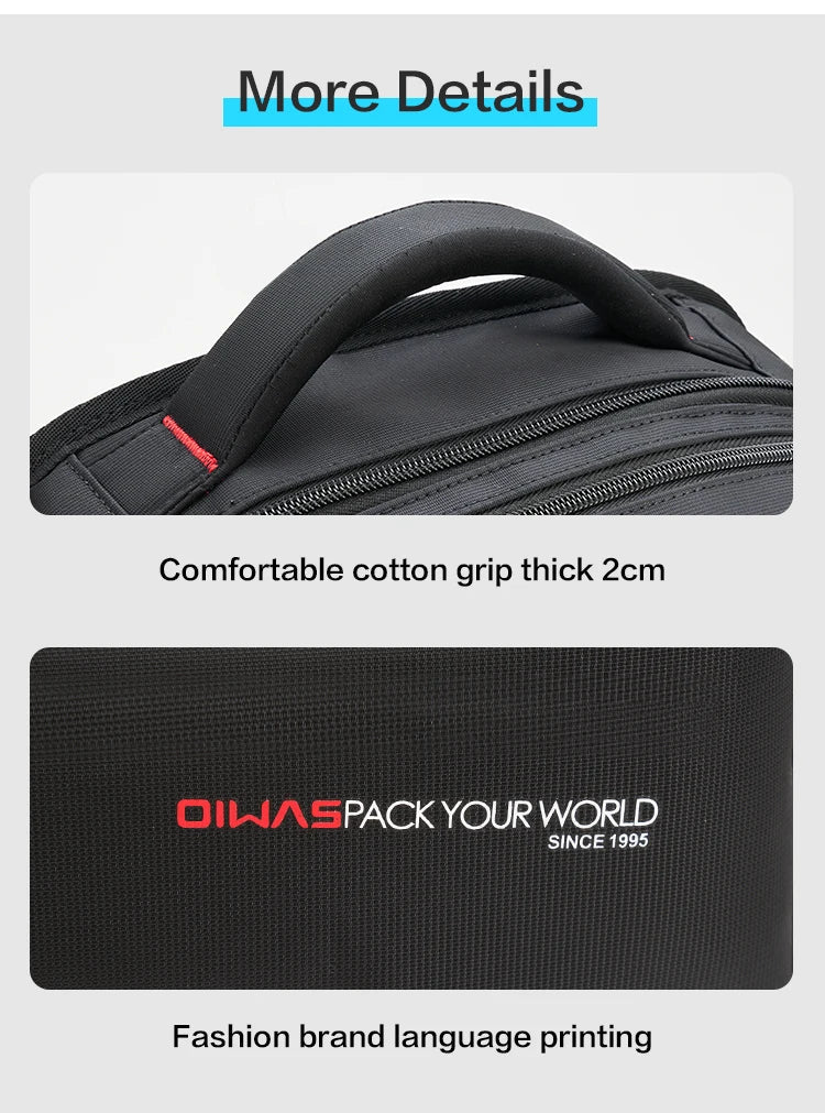 Travel Multifunction Backpack Fashion Zipper Open Bag Men's Backpack Laptop High Quality Male Women Business Classic Bags